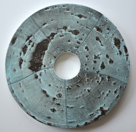 Aspen, 2012, 33" diameter x 2" deep