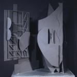 Nevelson 3 Nevelson, Maquette for Night Wall I